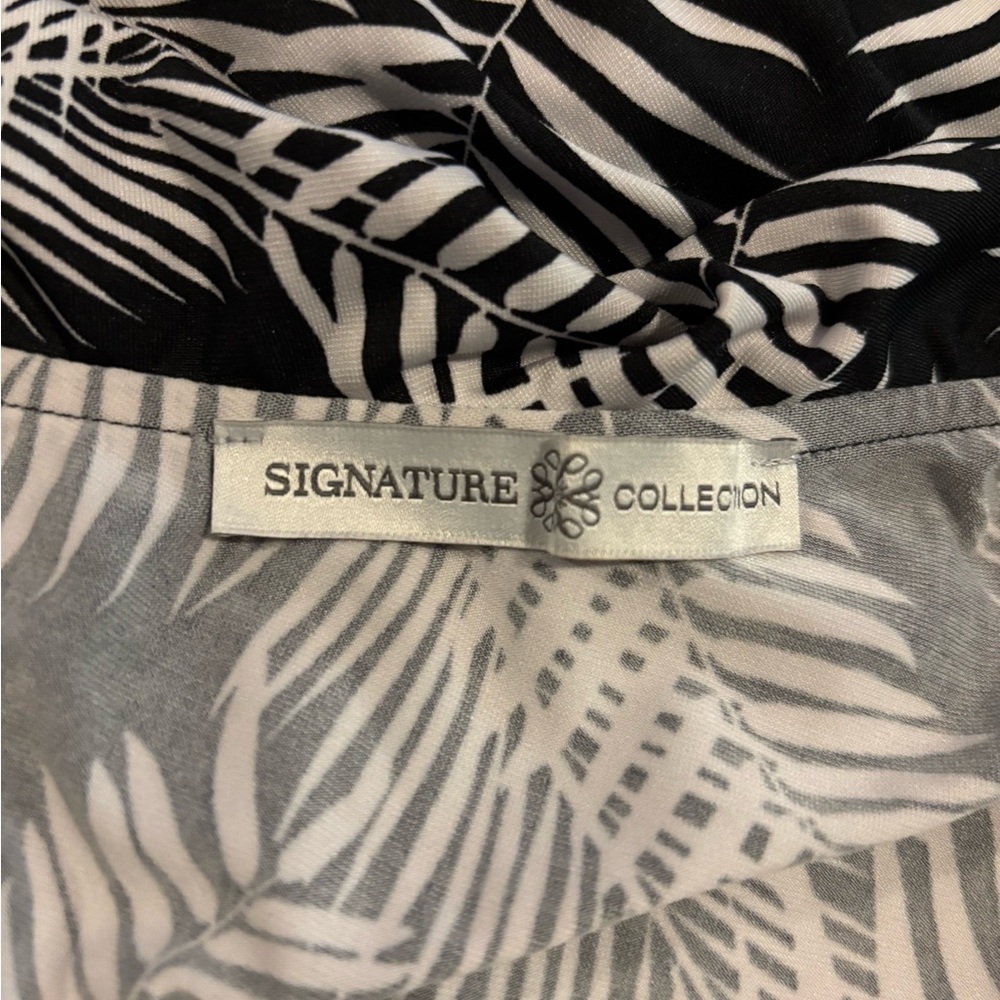 Signature Collection, One Shoulder, Ruffle, Maxi Dress - Picture 7 of 8